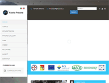 Tablet Screenshot of fulviofrisone.com